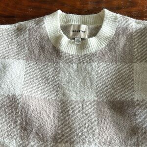 Industry plaid sweater